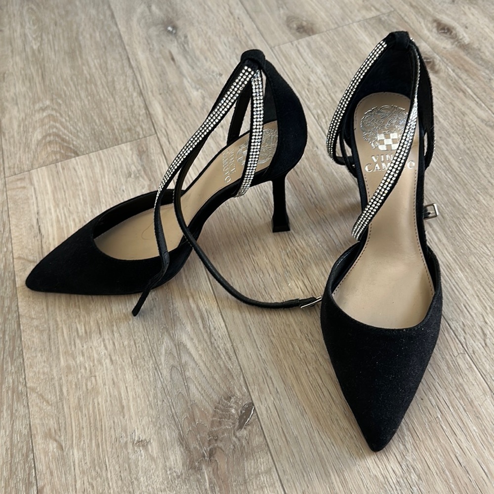 vince camuto strap heels size 6 worn once